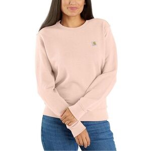 Carhartt Women's Relaxed Fit Midweight French Terry Crewneck Sweatshirt